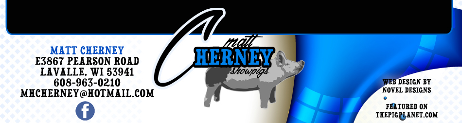 Matt Cherney Showpigs :: Lavalle, WI